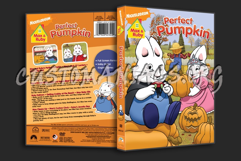 Max & Ruby: Perfect Pumpkin dvd cover
