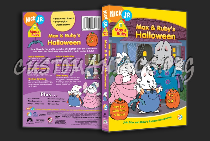 Max & Ruby's Halloween dvd cover