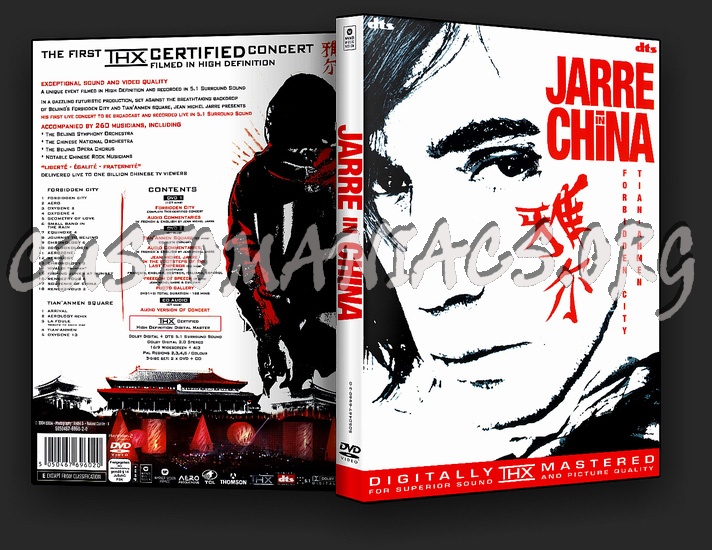 Jarre In China dvd cover