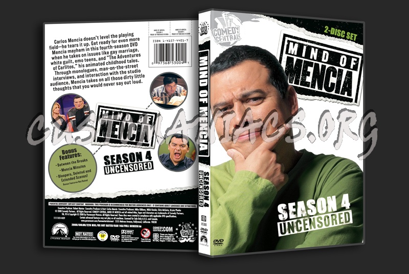 Mind of Mencia Season 4 dvd cover