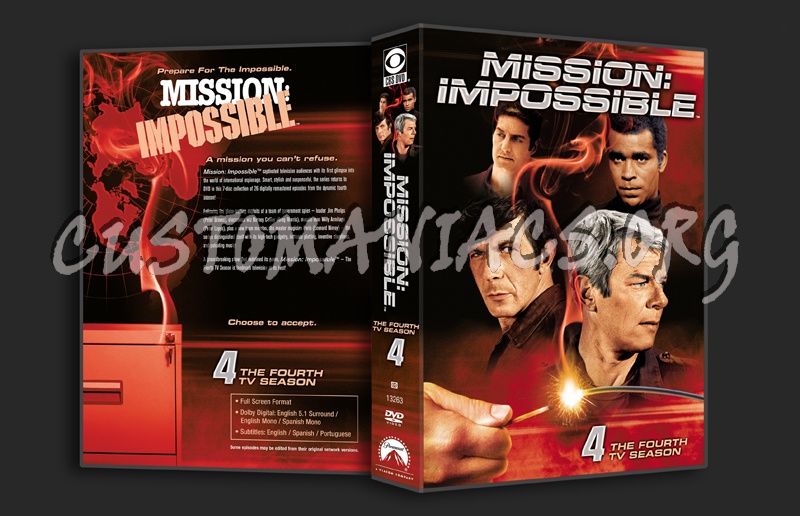 Mission Impossible Season 4 dvd cover