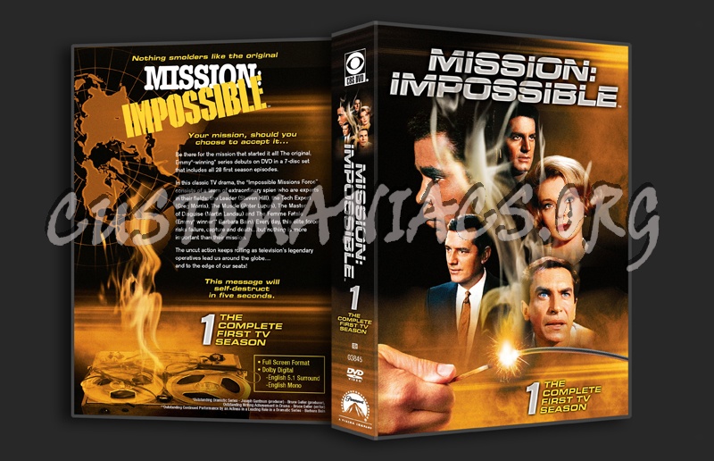 Mission Impossible Season 1 dvd cover