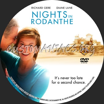 Nights In Rodanthe dvd label