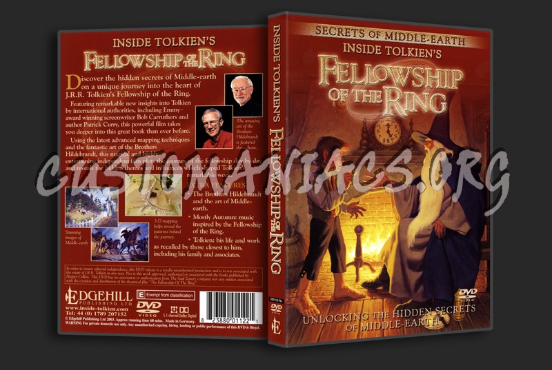 Inside Tolkiens Fellowship of the Ring dvd cover