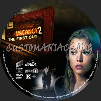 Vacancy 2 The First Cut dvd label