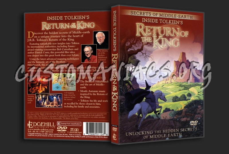 Inside Tolkiens The Return of the King dvd cover
