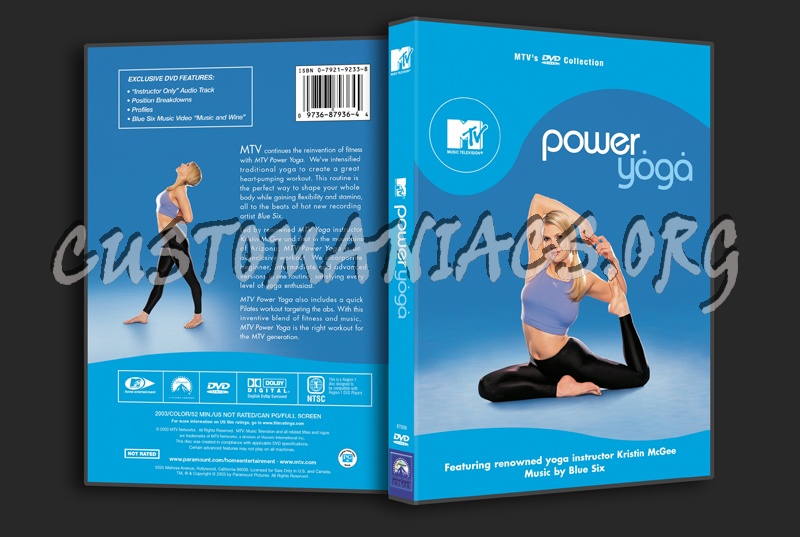 MTV Power Yoga dvd cover