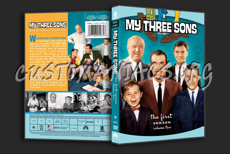 My Three Sons Season 1 Volume 2 dvd cover