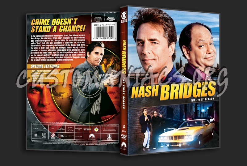 Nash Bridges Season 1 dvd cover