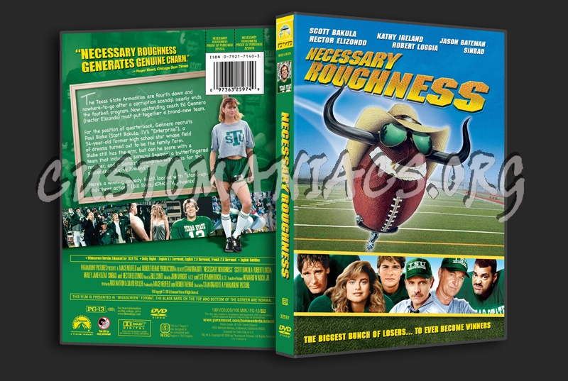 Necessary Roughness dvd cover