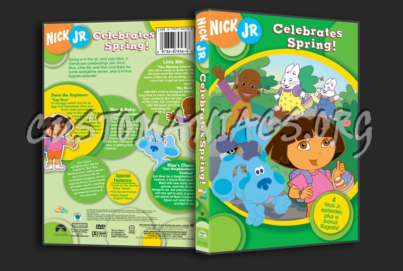Nick Jr: Celebrates Spring! dvd cover