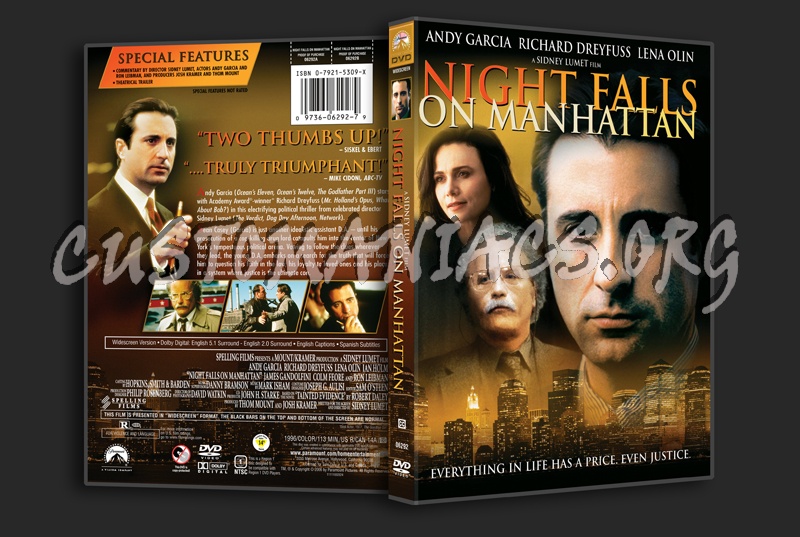 Night Falls On Manhattan dvd cover