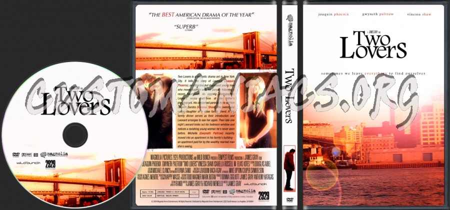 Two Lovers dvd cover