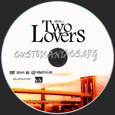 Two Lovers dvd label