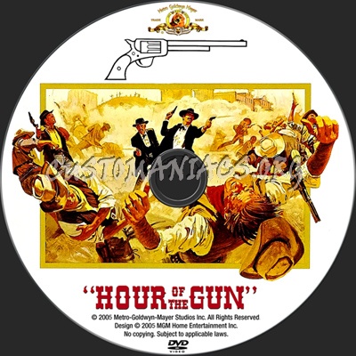 Hour of the Gun dvd label