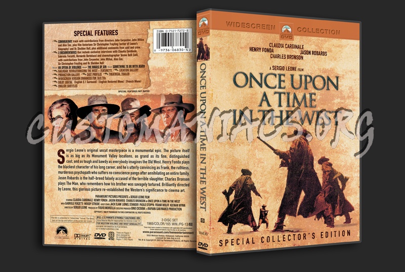 Once Upon a Time in the West dvd cover