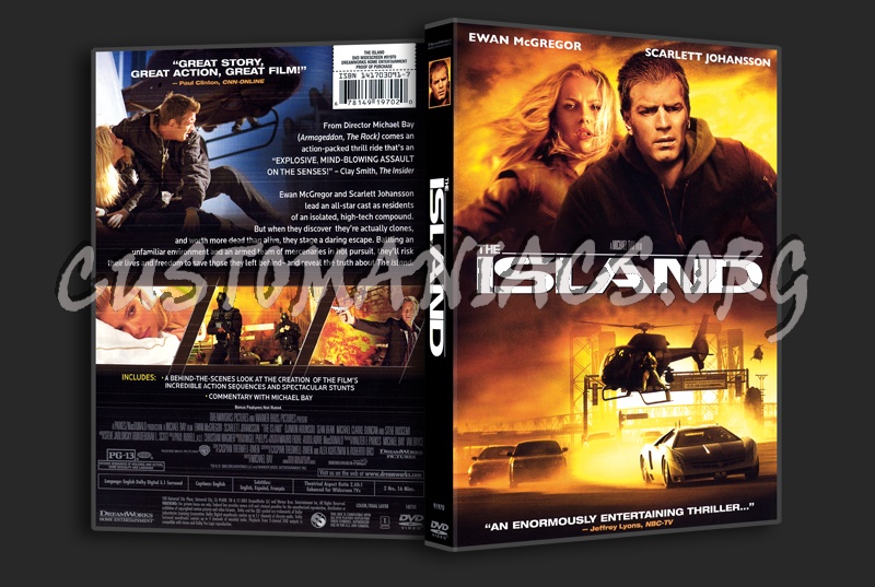 The Island dvd cover