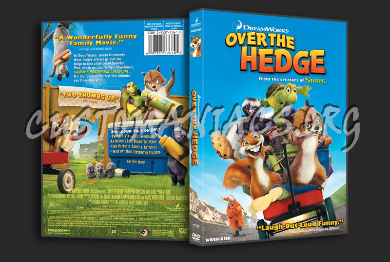 Over the Hedge dvd cover