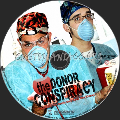 The Donor Conspiracy dvd label