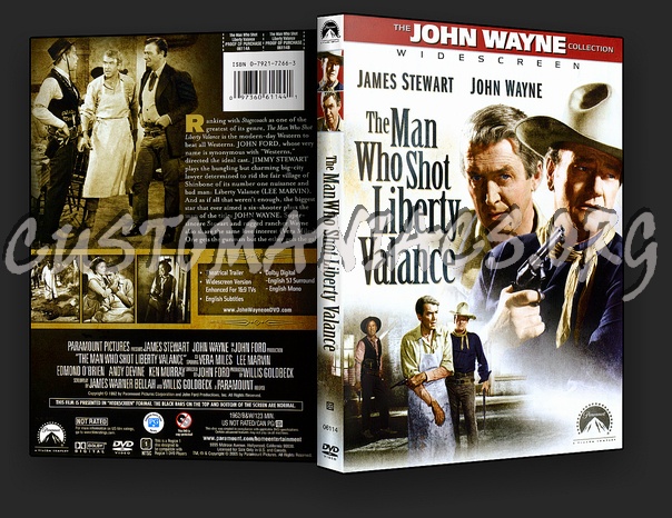 The Man Who Shot Liberty Valance dvd cover