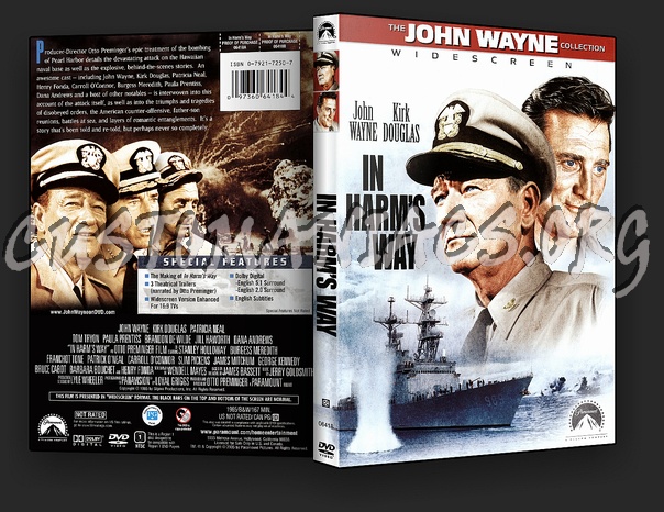 In Harm's Way dvd cover