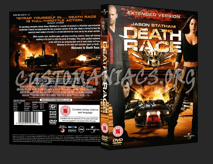 Death Race dvd cover