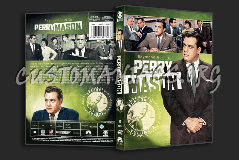 Perry Mason Season 3  Volume 2 dvd cover