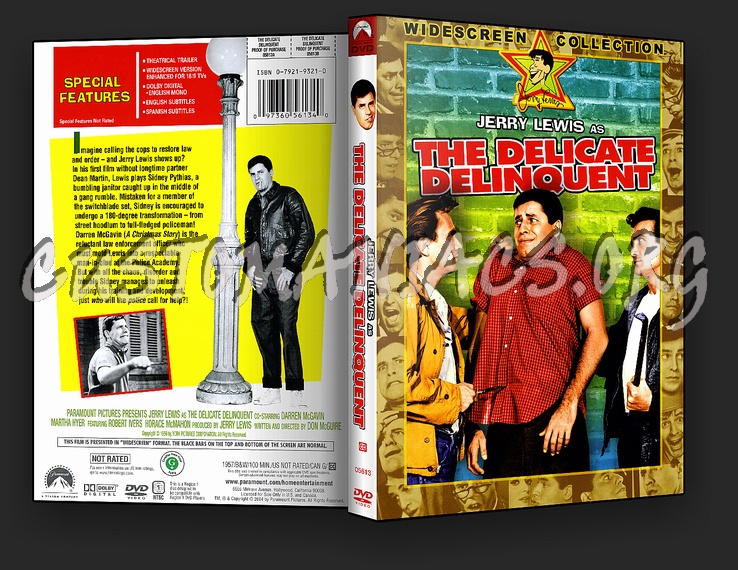 The Delicate Delinquent dvd cover