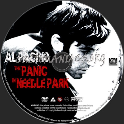 The Panic in Needle Park dvd label