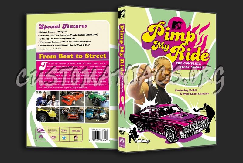 Pimp my Ride Season 1 dvd cover