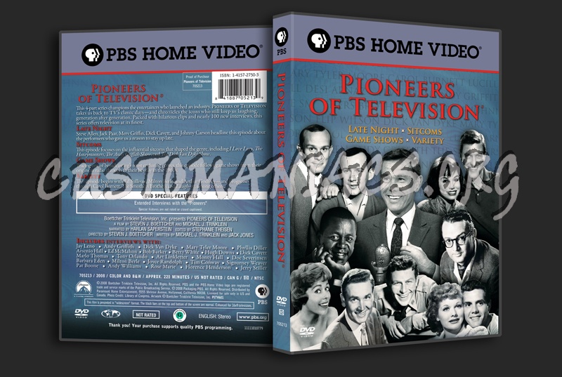 Pioneers of Television dvd cover