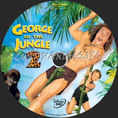 George of the Jungle 2 dvd label