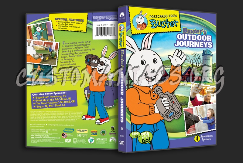 Postcard from Buster: Buster's Outdoor Journeys dvd cover