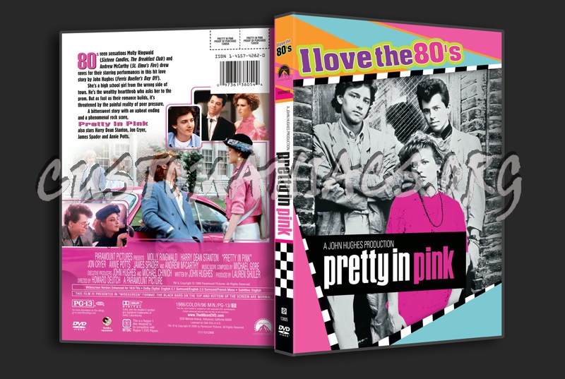 Pretty in Pink dvd cover