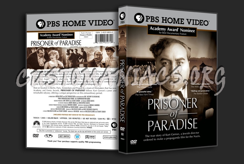 Prisoner of Paradise dvd cover