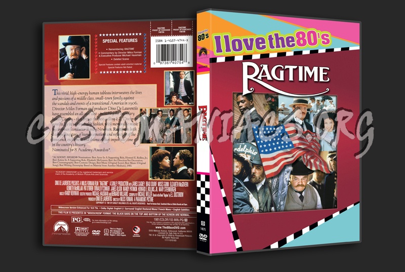 Ragtime dvd cover