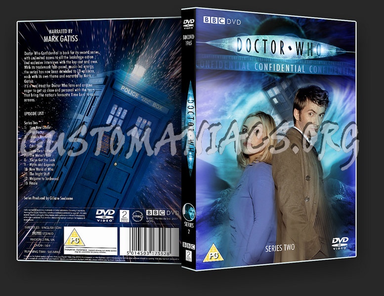 Doctor Who Confidential Series 2 dvd cover
