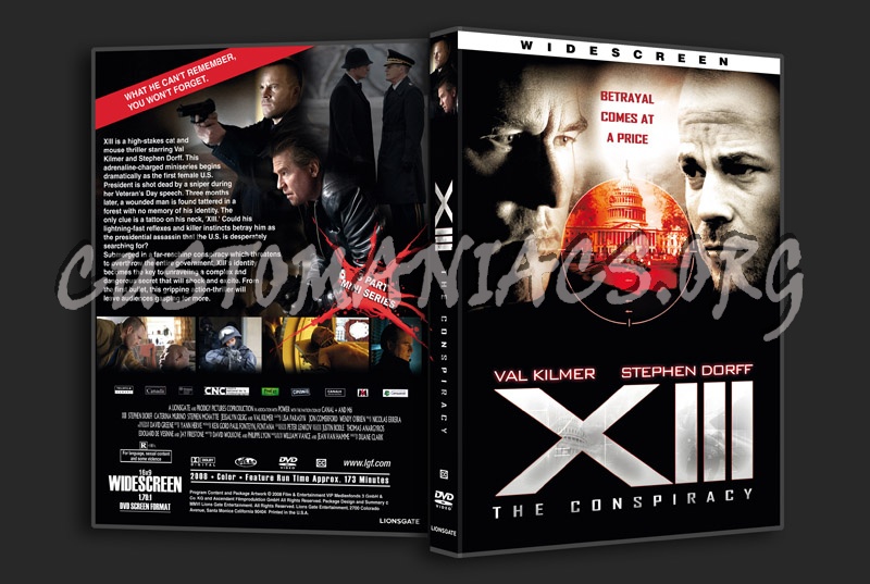 XIII The Conspiracy dvd cover