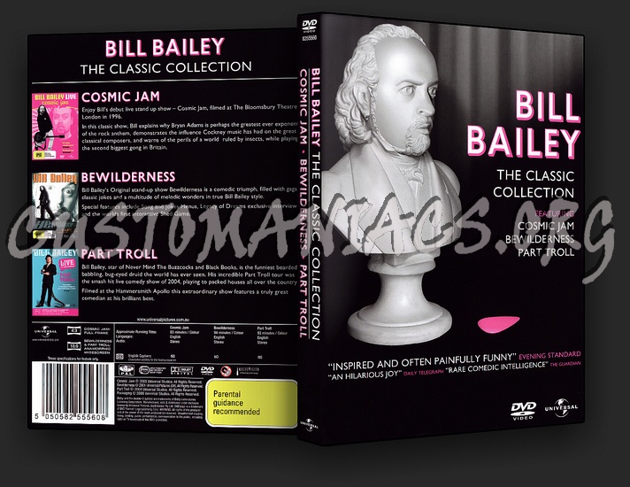 Bill Bailey The Classic Collection dvd cover