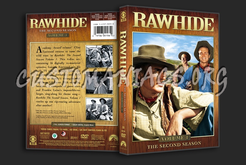 Rawhide Season 2 Volume 1 dvd cover