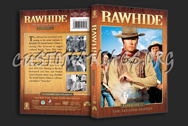 Rawhide Season 2 Volume 2 dvd cover
