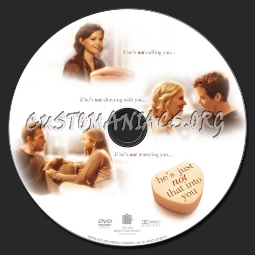 He's Just Not That Into You dvd label