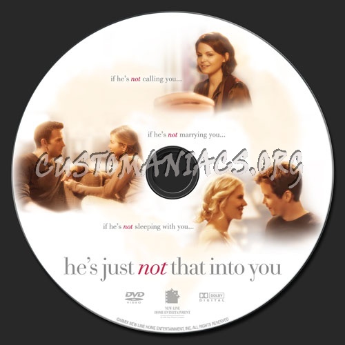 He's Just Not That Into You dvd label