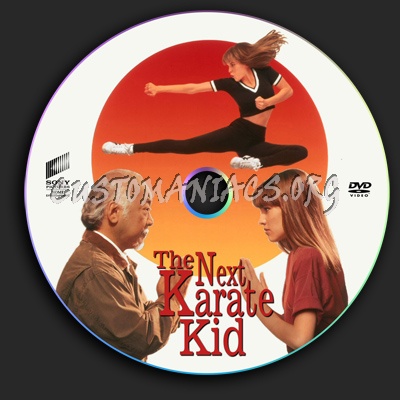 The next Karate Kid dvd label