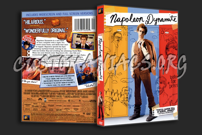 Napoleon Dynamite dvd cover