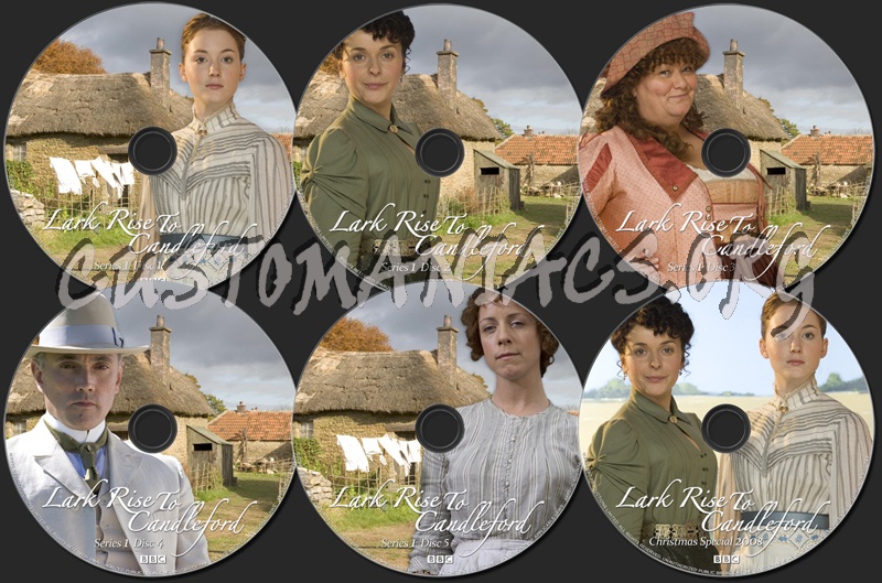Lark Rise to Candleford Series 1 & Christmas Special dvd label