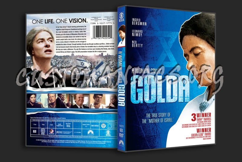 A Woman Called Golda dvd cover