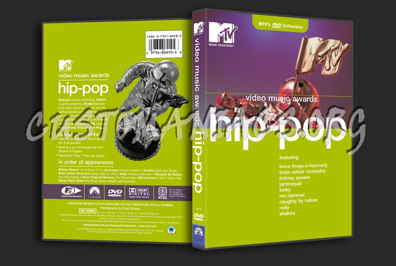MTV Music Video Awards: Hip-Hop dvd cover