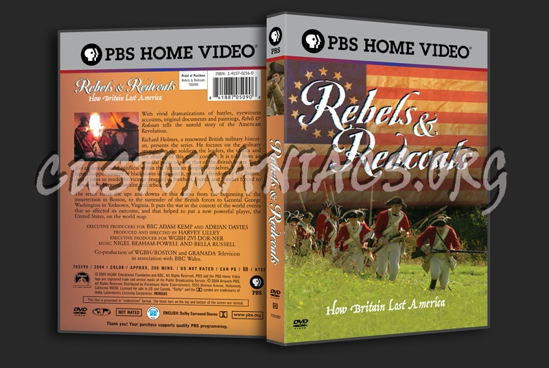 Rebels & Redcoats dvd cover