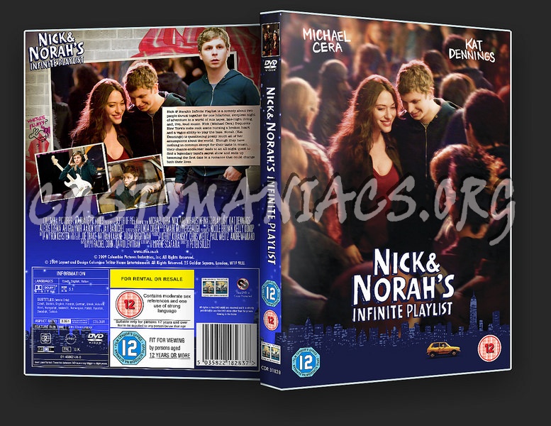 Nick And Norah's Infinite Playlist dvd cover